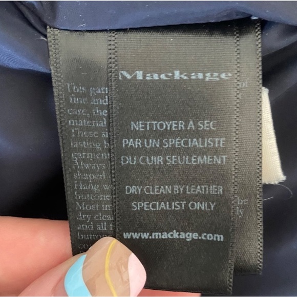 Mackage Brigid Knit Trim Duck Down Coat - Picture 5 of 15